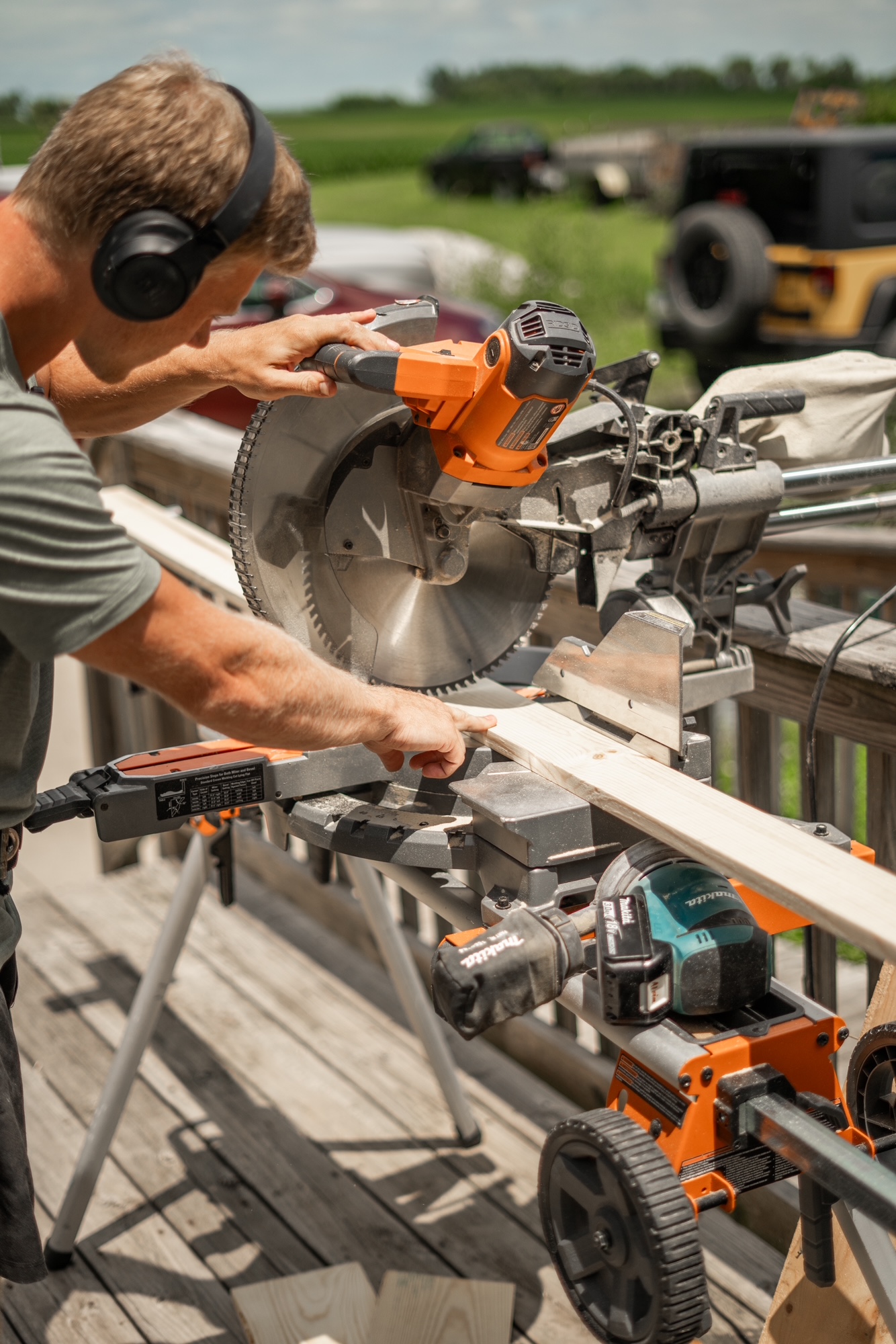 Precision cuts on the job site — Alpine Home Solutions